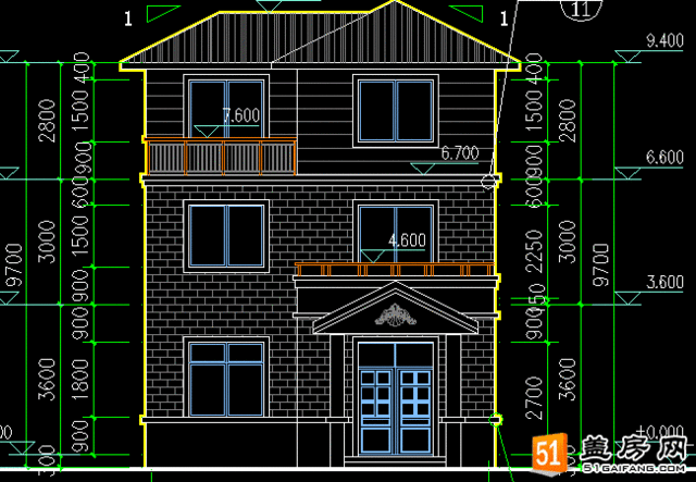 二層半的閣樓設(shè)計，讓閣樓也充滿光照。秀氣的外觀和合理的戶型布局是這套房子的特點，來欣賞下吧！