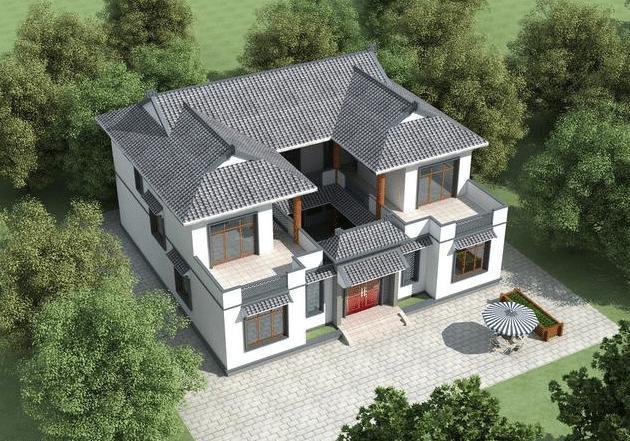 　這種設(shè)計(jì)的一樓別墅在農(nóng)村不僅是優(yōu)雅和優(yōu)雅的，但也使鄰居后悔他們建得太早!