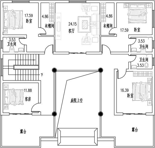 中國農(nóng)村四合院的設(shè)計已經(jīng)完成，只花了40萬元。