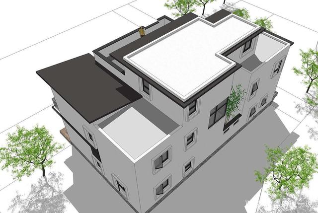 別墅設(shè)計：高度贊揚(yáng)的兩層半現(xiàn)代別墅，時尚、簡單、耐用!