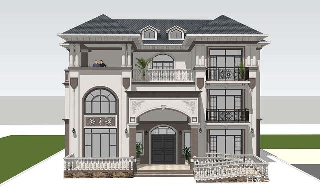 獲取了財(cái)富，在村長(zhǎng)家對(duì)面蓋一棟下面這樣的別墅，怕不得村長(zhǎng)女兒自己要哭著喊著要嫁過(guò)來(lái)哦！