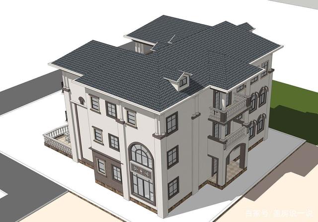 獲取了財(cái)富，在村長(zhǎng)家對(duì)面蓋一棟下面這樣的別墅，怕不得村長(zhǎng)女兒自己要哭著喊著要嫁過(guò)來(lái)哦！