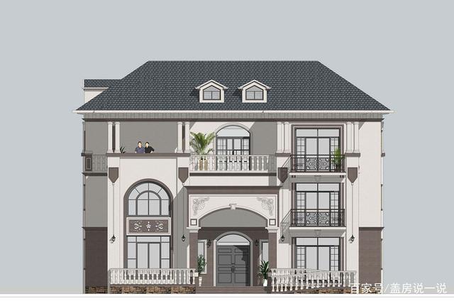 獲取了財(cái)富，在村長(zhǎng)家對(duì)面蓋一棟下面這樣的別墅，怕不得村長(zhǎng)女兒自己要哭著喊著要嫁過(guò)來(lái)哦！