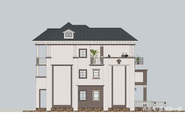 獲取了財(cái)富，在村長(zhǎng)家對(duì)面蓋一棟下面這樣的別墅，怕不得村長(zhǎng)女兒自己要哭著喊著要嫁過(guò)來(lái)哦！