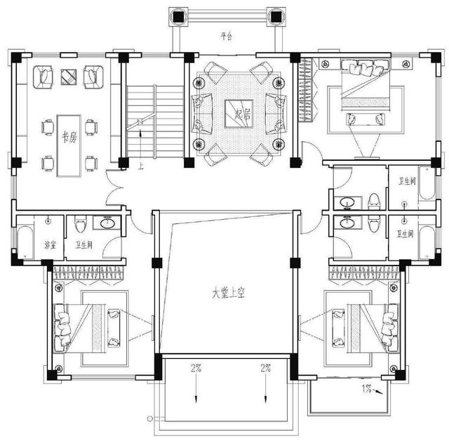 獲取了財(cái)富，在村長(zhǎng)家對(duì)面蓋一棟下面這樣的別墅，怕不得村長(zhǎng)女兒自己要哭著喊著要嫁過(guò)來(lái)哦！