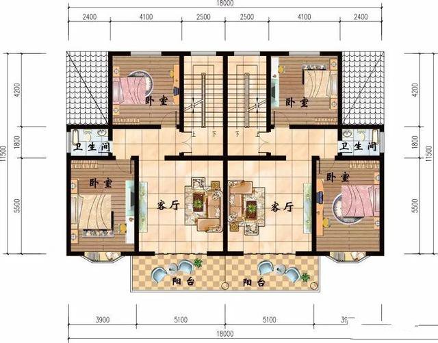 自家這棟別墅成為村里面的地標，兩兄弟也成為別家兄弟中的典范，想想都很有面子呢！