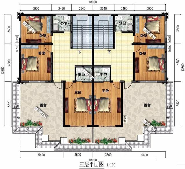自家這棟別墅成為村里面的地標，兩兄弟也成為別家兄弟中的典范，想想都很有面子呢！