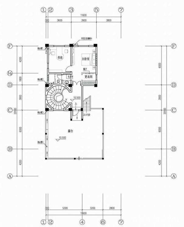 一層完全作為商鋪，二層以上，每層都有大露臺(tái)，是設(shè)計(jì)師給自己老宅精心設(shè)計(jì)的作品，建成之后的效果非常完美!