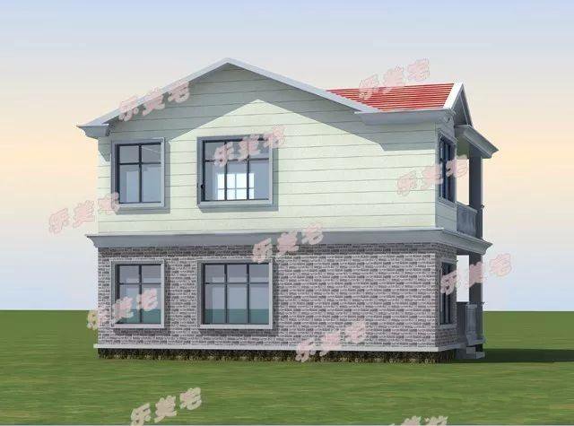 兩棟90平方米的別墅位于農(nóng)村地區(qū)的二樓，隱居在深山中，從現(xiàn)在開始，青山綠水相伴。