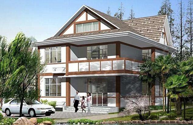 在農(nóng)村老家建房子有很多人想著養(yǎng)老用，或者給父母居住,這個別墅讓你的父母滿意！