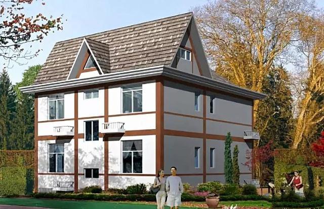 在農(nóng)村老家建房子有很多人想著養(yǎng)老用，或者給父母居住,這個別墅讓你的父母滿意！