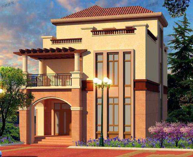 每個(gè)村或多或少都有那么幾個(gè)隱形的土豪，低調(diào)的建個(gè)房子也可以甩村長(zhǎng)家房子好幾條街遠(yuǎn)了!