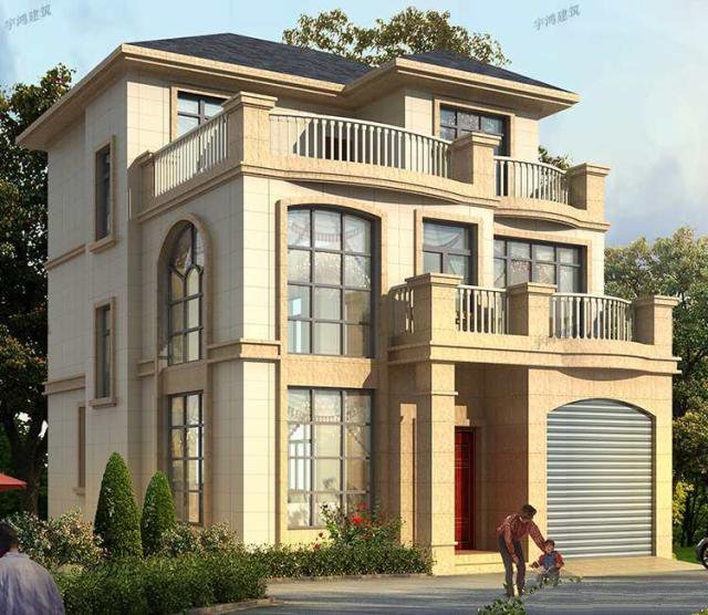 每個(gè)村或多或少都有那么幾個(gè)隱形的土豪，低調(diào)的建個(gè)房子也可以甩村長(zhǎng)家房子好幾條街遠(yuǎn)了!