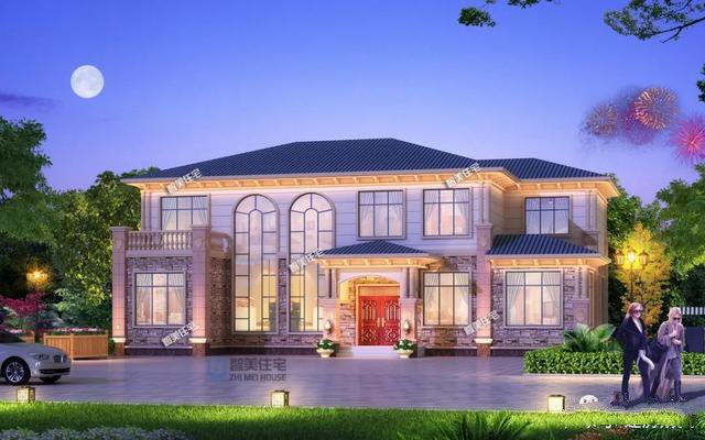 如果有塊大宅基地的話，就能選擇這4款戶型中的一款來建!