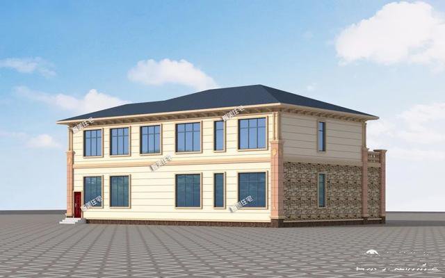 如果有塊大宅基地的話，就能選擇這4款戶型中的一款來建!