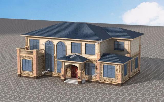 如果有塊大宅基地的話，就能選擇這4款戶型中的一款來建!