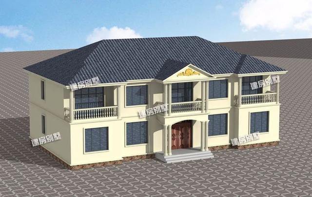 如果有塊大宅基地的話，就能選擇這4款戶型中的一款來建!