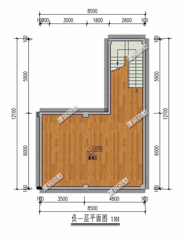兩棟別墅都帶多邊形窗，然后在三層露臺(tái)處都做一個(gè)涼亭，這樣的設(shè)計(jì)我非常喜歡。