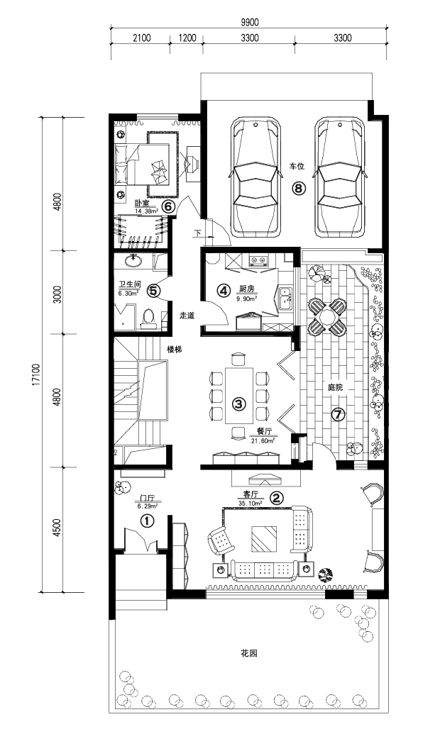 　3套經(jīng)典農(nóng)村二層建筑設(shè)計(jì)圖紙.滿滿干貨！