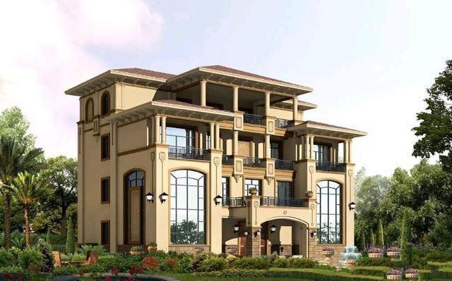 今天分享兩套圖紙，一套現(xiàn)代風(fēng)格和歐式風(fēng)格的，看下現(xiàn)代別墅的效果圖和平面圖,讓你心潮澎湃！