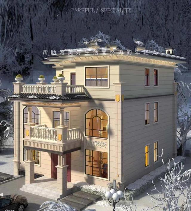 今天繼續(xù)帶大家看一棟歐式別墅。歐式風(fēng)格的別墅往往更加簡潔，超大的落地窗面積，給房間帶來更加現(xiàn)代的舒適感!