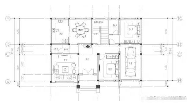 推薦一款三層的自建房，四開間的結(jié)構(gòu)這樣的設(shè)計方案，帶立面效果圖，看起來更加的直觀!