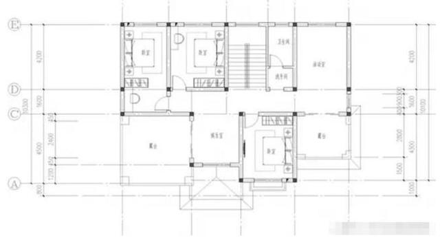 推薦一款三層的自建房，四開間的結(jié)構(gòu)這樣的設(shè)計方案，帶立面效果圖，看起來更加的直觀!