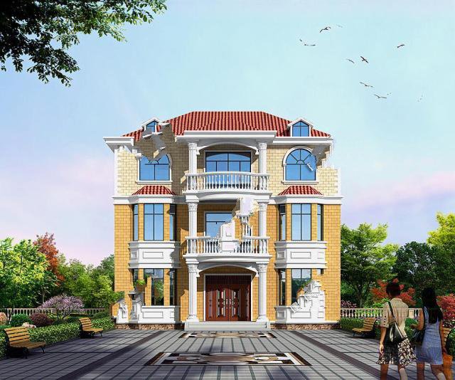 農(nóng)村建房都喜歡頂層帶個(gè)露臺(tái)，這樣看起來整體缺一個(gè)口子，大部分人都會(huì)選擇這樣的戶型!