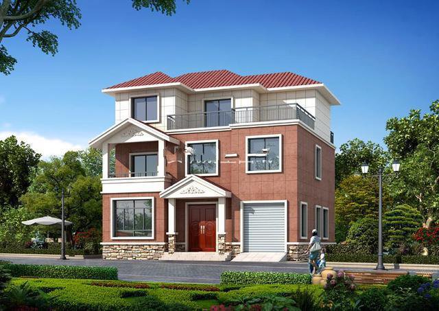 小編今天給大家要帶來的是一款造價(jià)僅在25萬左右的三層農(nóng)村別墅.設(shè)計(jì)高調(diào)，是理想中的別墅！