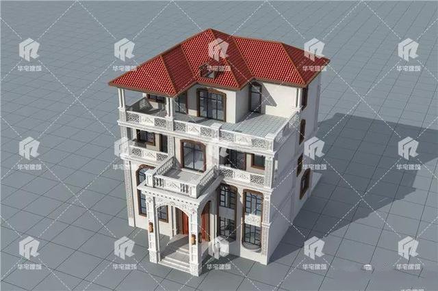 本戶型占地170平方米，外觀造型精美大氣，戶型合理，功能齊全！