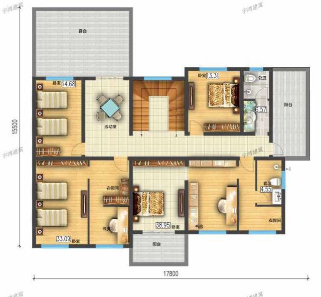 小編給大家推薦一套最新的2020年新款三層別墅設(shè)計(jì)圖紙及效果圖，外觀漂亮，造價(jià)經(jīng)濟(jì)