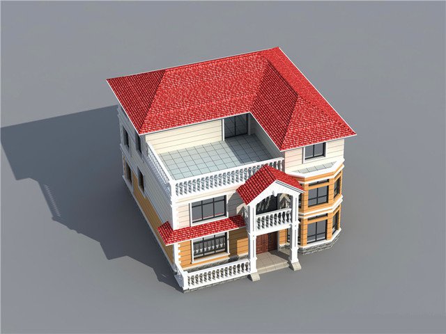 　適合農(nóng)村建設(shè)(3層別墅設(shè)計)你會后悔沒有建設(shè)它.建一座屬于你的個性別墅！