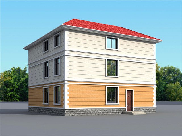 　適合農(nóng)村建設(shè)(3層別墅設(shè)計)你會后悔沒有建設(shè)它.建一座屬于你的個性別墅！