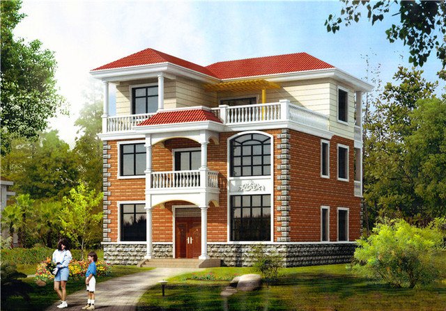 下面介紹的是3款宅基地大小一致，但是建出來的3款別墅不一致，看看你更喜歡哪款？？？