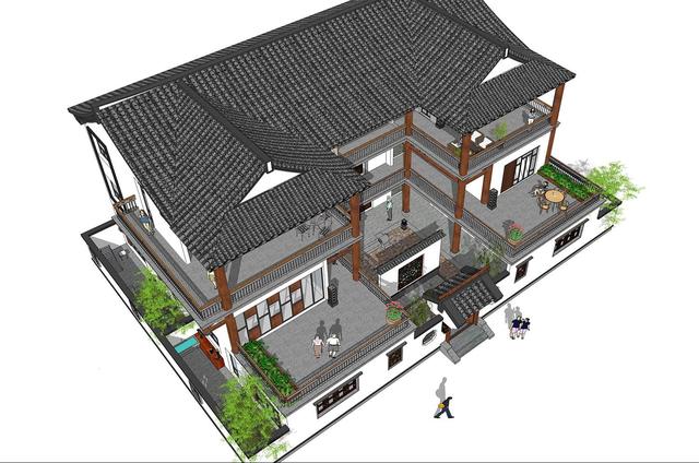 如果你有能力的話，會不會也考慮為父母建造一套鄉(xiāng)村別墅呢？那么這樣的農(nóng)村自建別墅，有沒有驚艷到你？