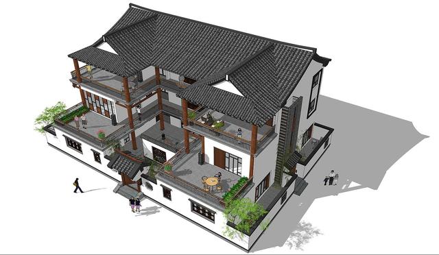 如果你有能力的話，會不會也考慮為父母建造一套鄉(xiāng)村別墅呢？那么這樣的農(nóng)村自建別墅，有沒有驚艷到你？