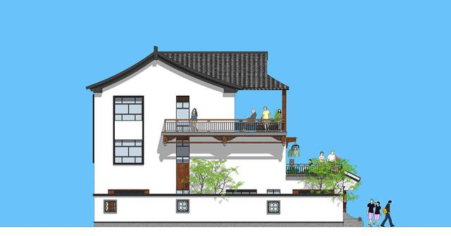 如果你有能力的話，會不會也考慮為父母建造一套鄉(xiāng)村別墅呢？那么這樣的農(nóng)村自建別墅，有沒有驚艷到你？