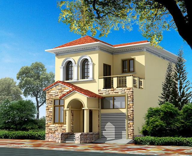 小編為大家收集了幾款新農(nóng)村二層半別墅圖片，外觀新穎獨(dú)特，內(nèi)部布局合理大方，都是農(nóng)村自建房的上上之選。