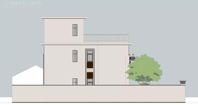今天這款3層別墅，造型簡單大方看到這種時尚簡約、不失氣質(zhì)的別墅造型，很多農(nóng)村朋友表示非常喜歡!