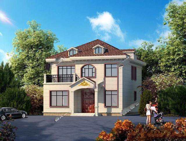 我認為花25-30萬建一棟這樣的別墅，還是很不錯的，簡單實用，給爸媽養(yǎng)老也很合適！