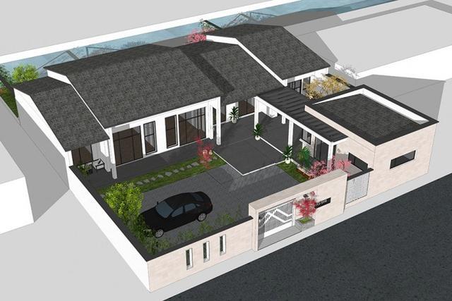 該建筑的首層空間配有幾間臥室，具有基本的公共功能空間戶外休閑空間和觀賞區(qū)，充分創(chuàng)造了優(yōu)雅浪漫的生活方式！