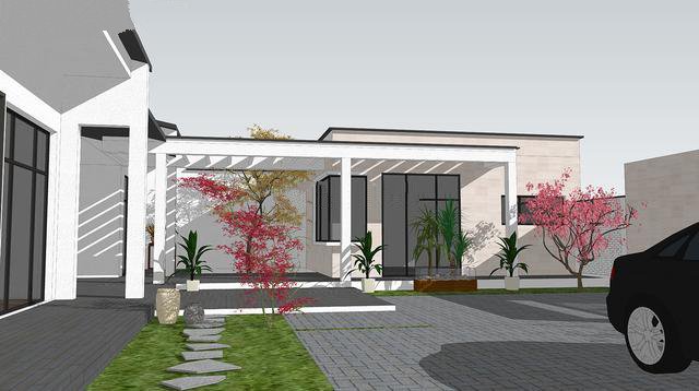 該建筑的首層空間配有幾間臥室，具有基本的公共功能空間戶外休閑空間和觀賞區(qū)，充分創(chuàng)造了優(yōu)雅浪漫的生活方式！