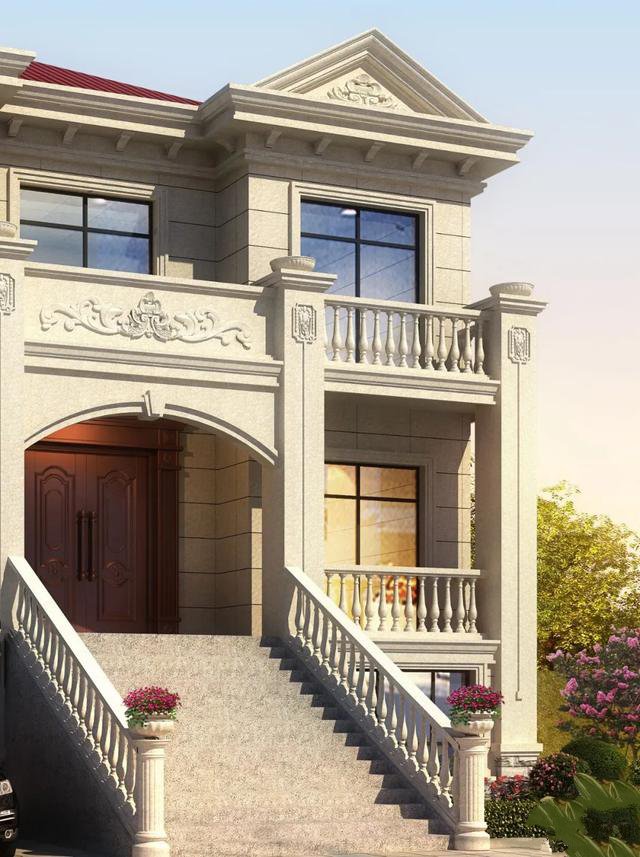 　農(nóng)村住宅圖紙：帶車庫的農(nóng)村別墅，燕價值與力量并存，勢頭強勁