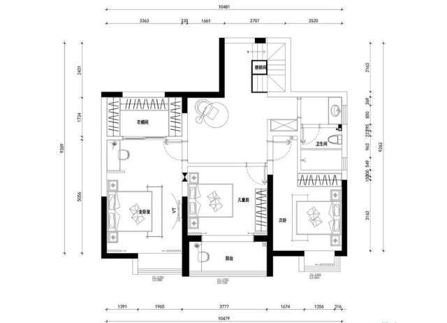 復(fù)式結(jié)構(gòu)戶型空間較大，對空間面積的利用要求也更高，區(qū)域劃分更是要比一般戶型要更為合理，避免大而無當(dāng)?shù)那闆r,一起看看這個(gè)案例吧！