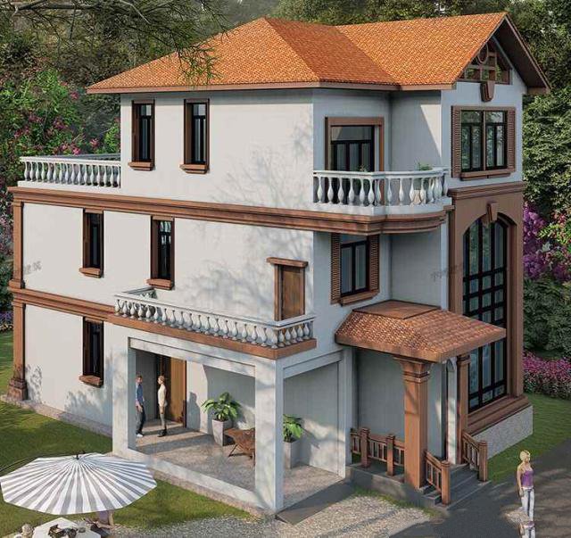 今天，我向大家推薦30萬套三層別墅的設(shè)計。非常讓人喜歡它，讓人眼前一亮！