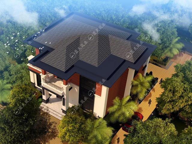 室內(nèi)布局合理實(shí)用，空間利用率高，一進(jìn)門(mén)正對(duì)神位，符合農(nóng)村生活需求,一座美好的別墅！