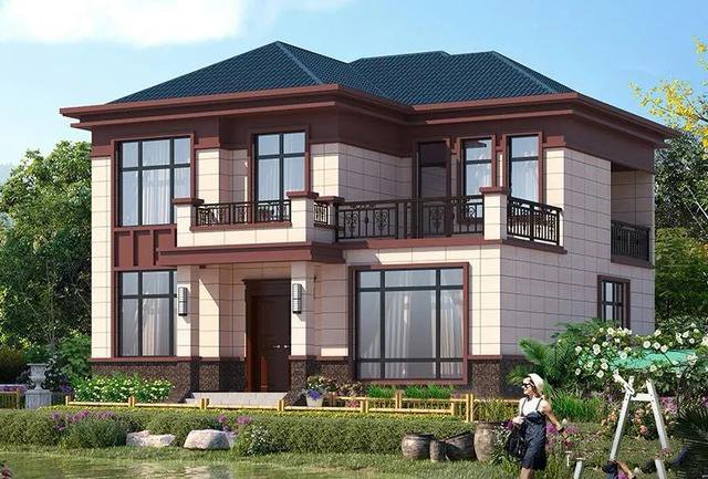 回農(nóng)村老家蓋別墅，就是為了享受與家人平淡自足的田園生活，溫馨十足，俗話說(shuō)“父母在，不遠(yuǎn)游”，在老家建一棟大氣的小別墅別墅!