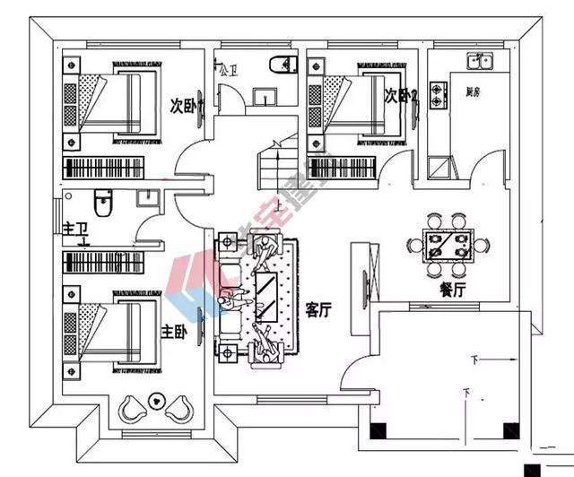 在老家蓋個(gè)一層的小別墅最合適了，又省錢又住得舒服，何樂而不為呢，今天小編給大家?guī)韼卓钜粚觿e墅效果圖，希望大家會喜歡。