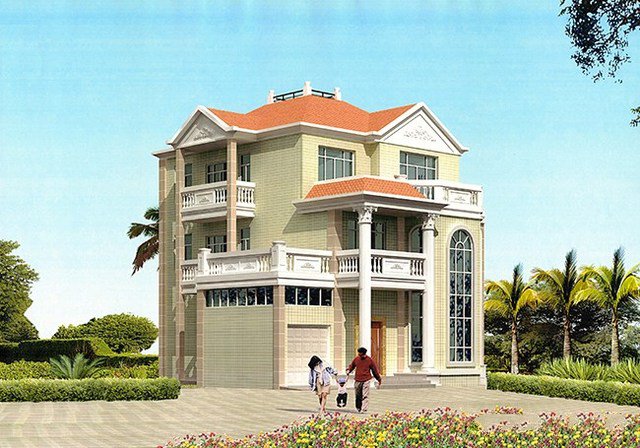 這位業(yè)主一直希望在農(nóng)村蓋一棟漂亮的房子，這也一直是夫妻二人的別墅夢。蓋好可以把爺爺奶奶也接來一起住，一大家子其樂融融，想想就很美！