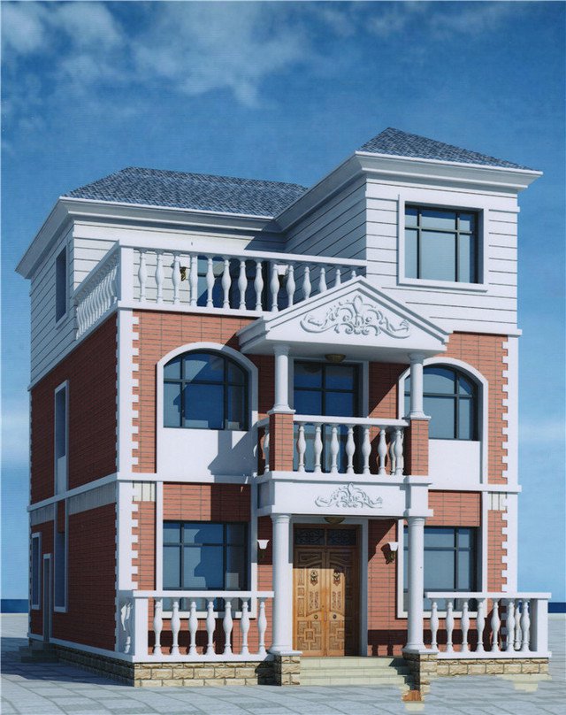 今天小編分享兩款既經(jīng)濟(jì)又實(shí)用的三層別墅戶型，如果你打算建房子或者即將要開工了，不妨都看看。